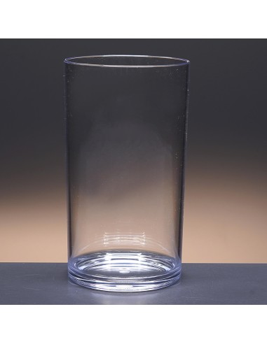 JUEGO DE 6 VASOS TUBO 600 ml. - FABRICADOS EN POLICARBONATO.