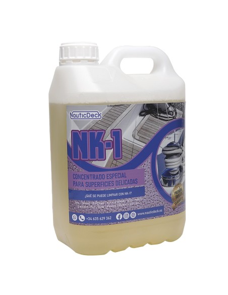 NK1 - CONCENTRADO ESPECIAL PARA SUPERFICIES DELICADAS - 5 L.