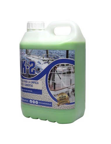 NK2 - ESPECIFICO PARA LA LIMPIEZA DE CASCOS Y CUBIERTAS EN EMBARCACIONES - 5 L.
