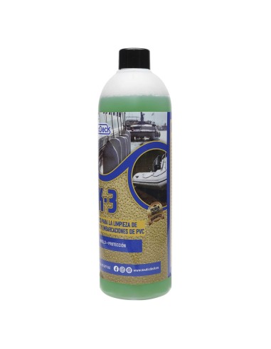 NK3 - ESPECIFICO PARA LA LIMPIEZA DE DEFENSAS Y EMBARCACIONES de PVC - 750 ml.