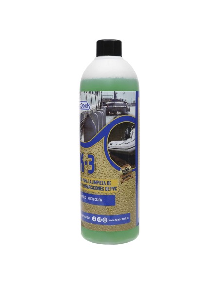 NK3 - ESPECIFICO PARA LA LIMPIEZA DE DEFENSAS Y EMBARCACIONES de PVC - 750 ml.
