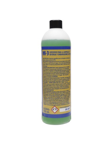 NK3 - ESPECIFICO PARA LA LIMPIEZA DE DEFENSAS Y EMBARCACIONES de PVC - 750 ml.