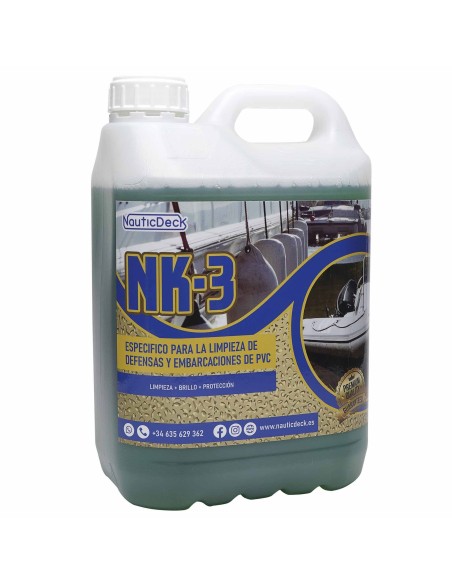 NK3 - ESPECIFICO PARA LA LIMPIEZA DE DEFENSAS Y EMBARCACIONES de PVC - 5 L.