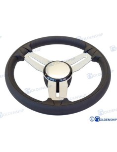 VOLANTE MODELO 015A 350 mm. - NEGRO