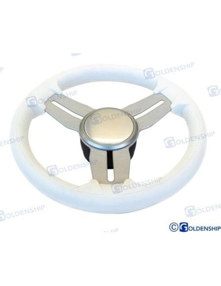 VOLANTE MODELO 015A 350 mm. - BLANCO
