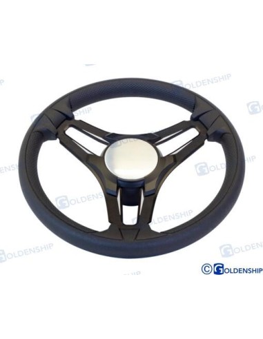 VOLANTE MODELO SELVA 350 mm. - NEGRO