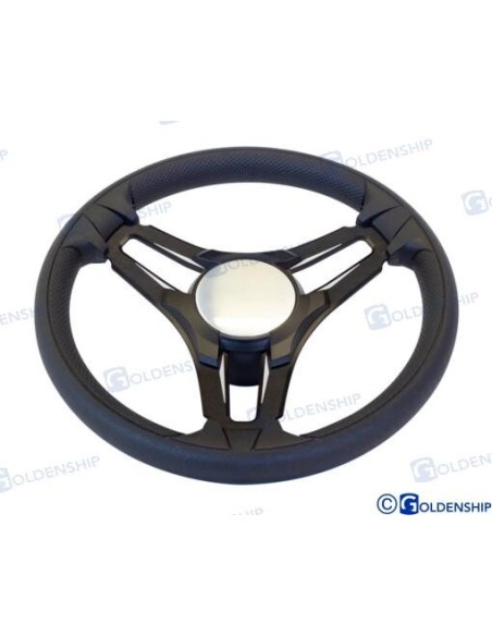 VOLANTE MODELO SELVA 350 mm. - NEGRO