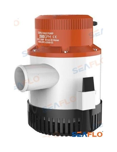 BOMBA DE ACHIQUE SUMERGIBLE - 350 GPH - 12 V. - SERIE 1
