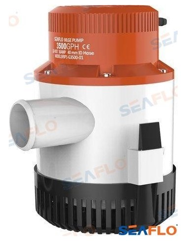BOMBA DE ACHIQUE SUMERGIBLE - 750 GPH - 24 V. - SERIE 1