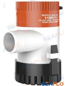 BOMBA DE ACHIQUE SUMERGIBLE - 1100 GPH - 12 V.