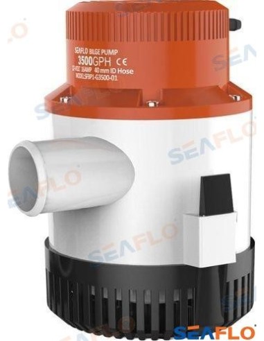 BOMBA DE ACHIQUE SUMERGIBLE - 3500 GPH - 12 V.