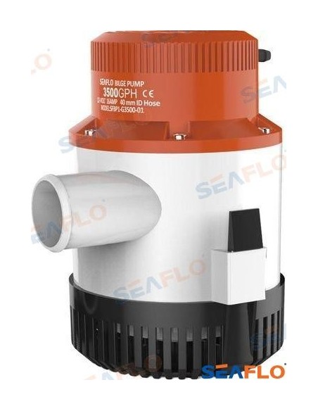 BOMBA DE ACHIQUE SUMERGIBLE - 3500 GPH - 12 V.