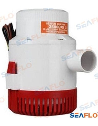 BOMBA DE ACHIQUE SUMERGIBLE - 3500 GPH - 24 V.