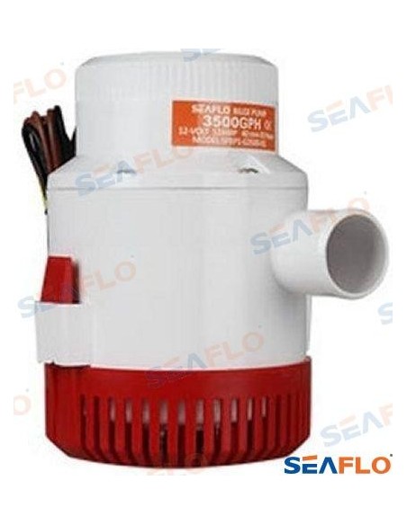 BOMBA DE ACHIQUE SUMERGIBLE - 3500 GPH - 24 V.