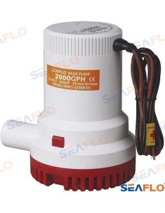 BOMBA DE ACHIQUE SUMERGIBLE - 1500 GPH - 12 V.