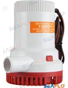 BOMBA DE ACHIQUE SUMERGIBLE - 1500 GPH - 24 V.