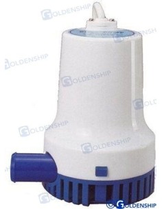 BOMBA DE ACHIQUE SUMERGIBLE - 400 GPH - 12 V.