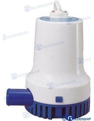 BOMBA DE ACHIQUE SUMERGIBLE - 600 GPH - 12 V.