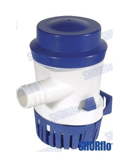 BOMBA DE ACHIQUE SUMERGIBLE - 380 GPH - 12 V.