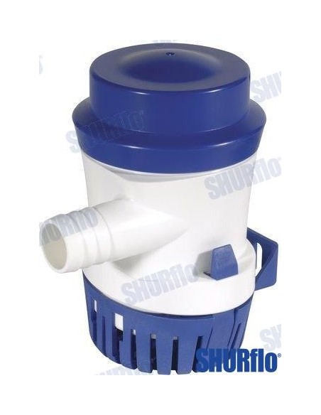 BOMBA DE ACHIQUE SUMERGIBLE - 500 GPH - 12 V.
