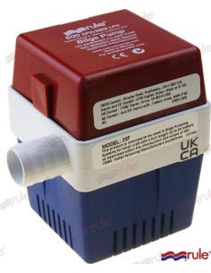 BOMBA DE ACHIQUE SUMERGIBLE RULE - 800 GPH - 12 V.