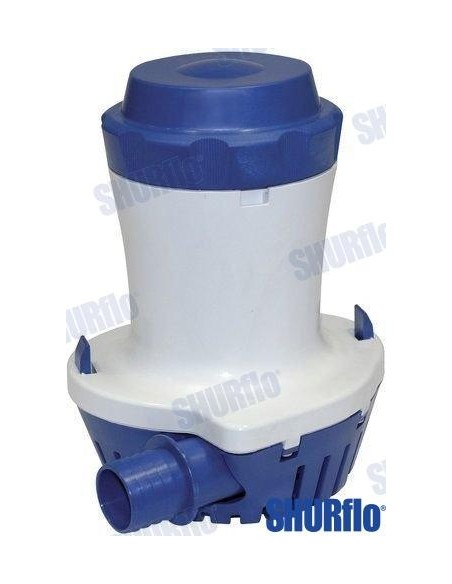 BOMBA DE ACHIQUE SUMERGIBLE - 1500 GPH - 24 V.