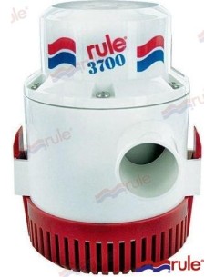 BOMBA DE ACHIQUE SUMERGIBLE RULE - 3700 GPH - 12 V.