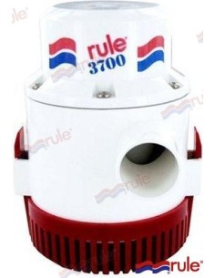 BOMBA DE ACHIQUE SUMERGIBLE RULE - 3700 GPH - 24 V.