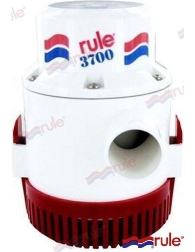 BOMBA DE ACHIQUE SUMERGIBLE RULE - 3700 GPH - 24 V.