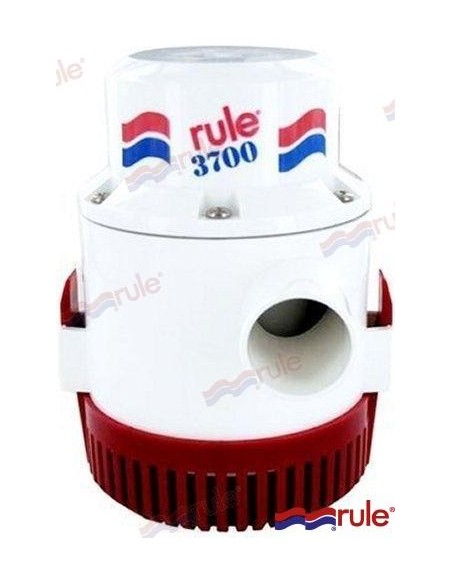 BOMBA DE ACHIQUE SUMERGIBLE RULE - 3700 GPH - 24 V.