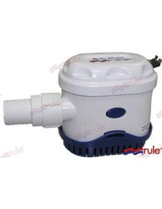 BOMBA DE ACHIQUE AUTO SUMERGIBLE RULE - MATE - 750 GPH - 24 V.