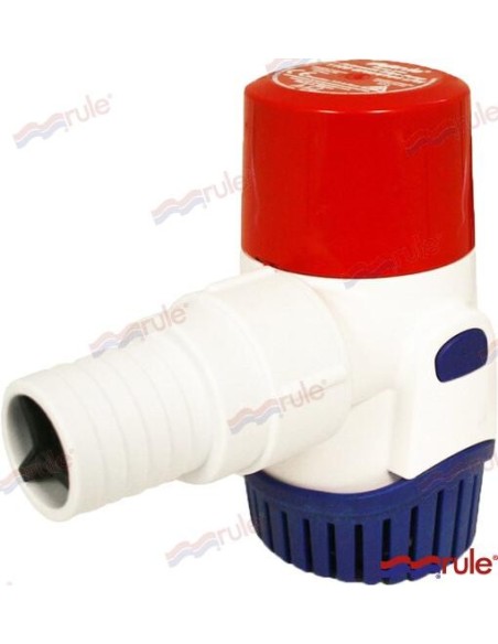 BOMBA DE ACHIQUE AUTO SUMERGIBLE RULE - MATIC - 1100 GPH - 12 V.