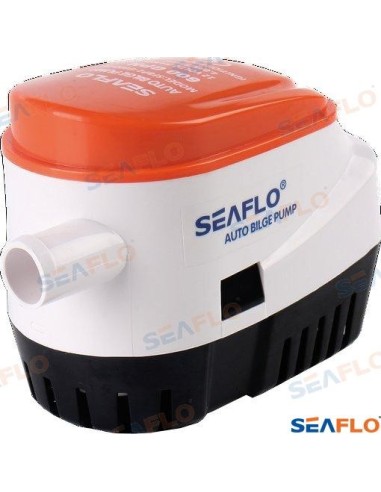 BOMBA ACHIQUE AUTO SUMERGIBLE - 1100 GPH - 12 V.