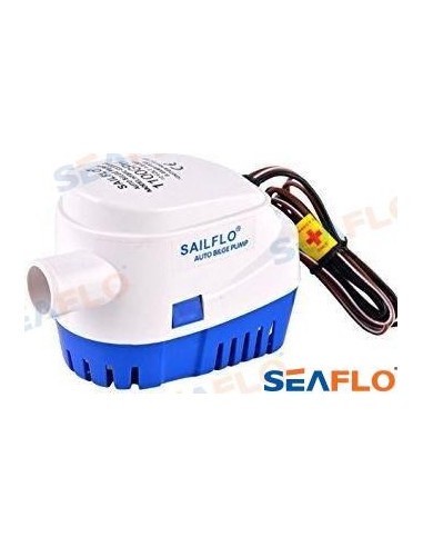 BOMBA ACHIQUE AUTO SUMERGIBLE - 1100 GPH - 24 V.