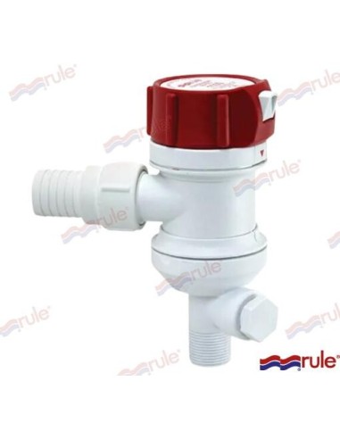 BOMBA DE ACHIQUE SUMERGIBLE DE VIVERO - 1600 GPH - 12 V. - BASE BRONCE