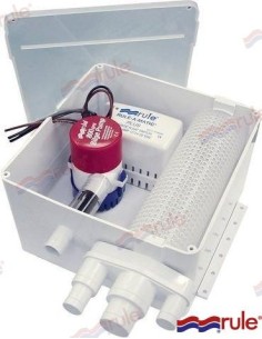 BOMBA DESAGÜE DUCHA - 800 GPH - 12 V.
