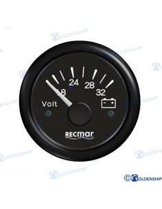 VOLTIMETRO 18/32V NEGRO