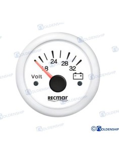 VOLTIMETRO 18/32V BLANCO
