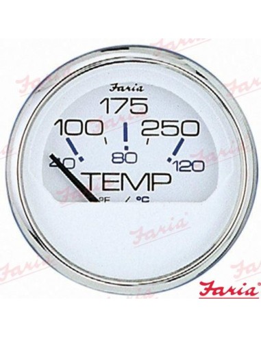 INDICADOR TEMPERATURA AGUA 100-250ºF - CHESAPEAKE SS WHITE