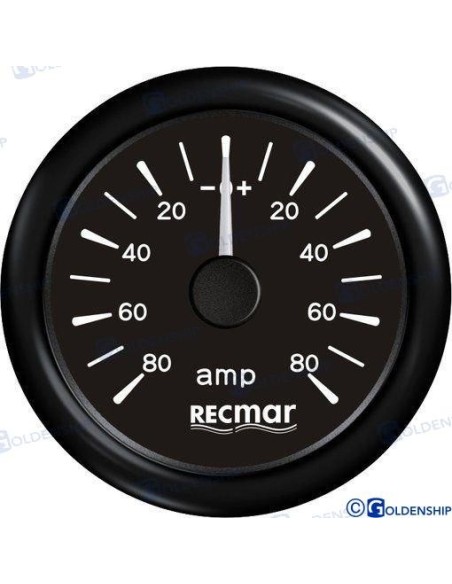 AMPERIMETRO ±80A - NEGRO