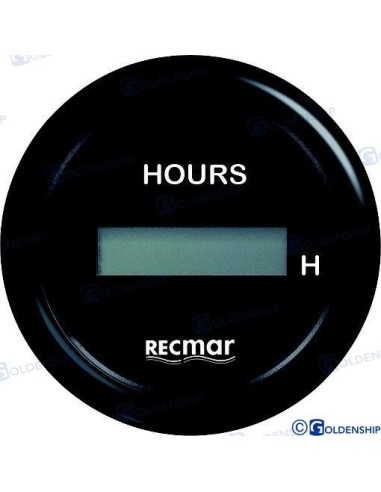 RELOJ CUENTAHORAS - NEGRO