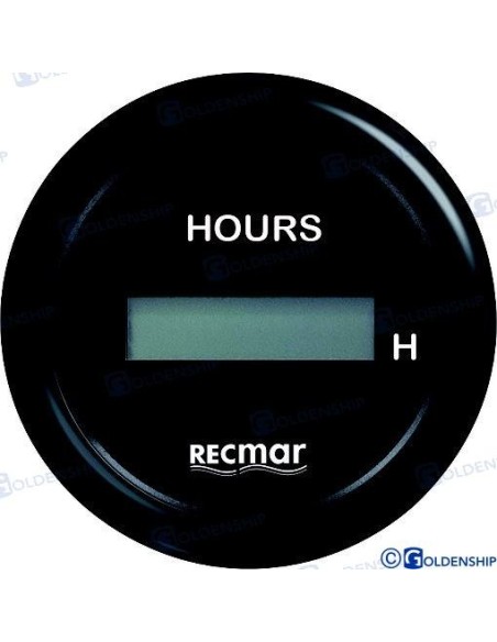 RELOJ CUENTAHORAS - NEGRO
