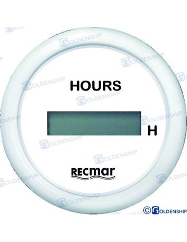 RELOJ CUENTAHORAS - BLANCO