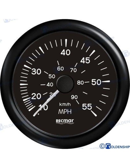 RELOJ CUENTAMILLAS 0/55 MPH - NEGRO