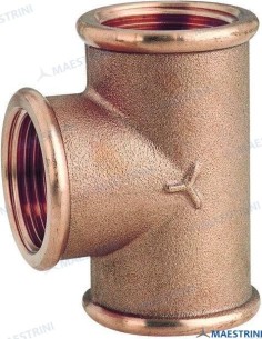 CONEXION T EN BRONCE NAVAL - 2"