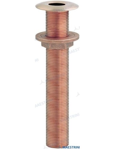 PASACASCO LARGO EN BRONCE NAVAL - 1"