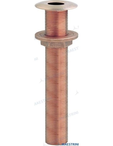 PASACASCO LARGO EN BRONCE NAVAL - 1 1/4"