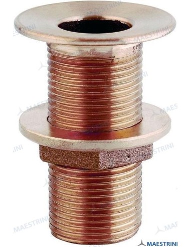 PASACASCO EMBUTIDO EN BRONCE NAVAL - 1/2"